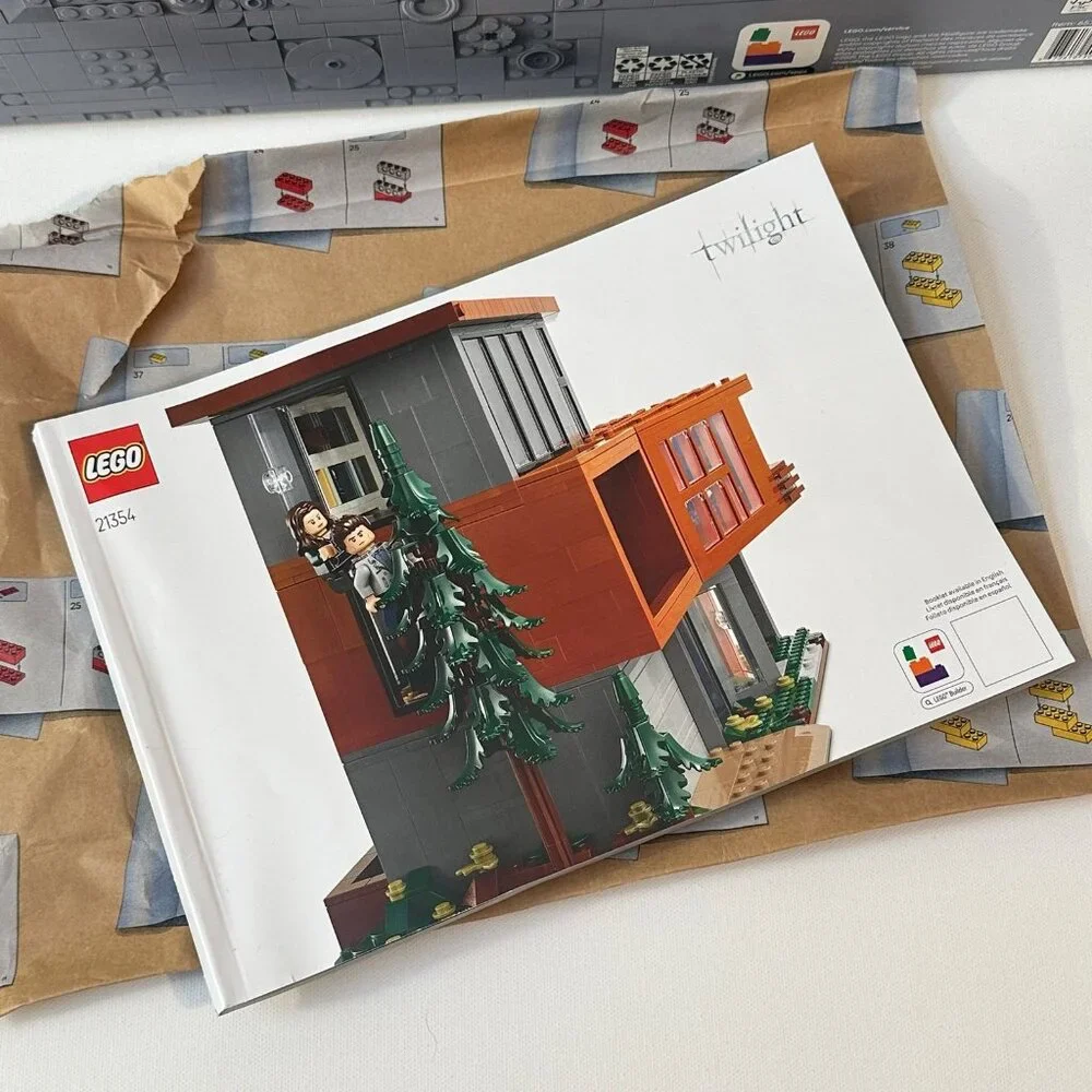 BOX / BOOKLET ONLY LEGO TWILIGHT - CULLEN HOUSE -